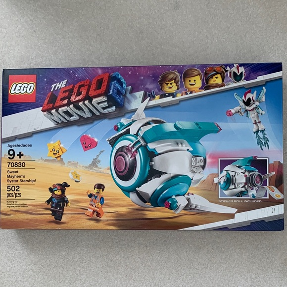 LEGO Movie 2 Sweet Mayhem's Systar Starship 70830 new - Picture 1 of 11